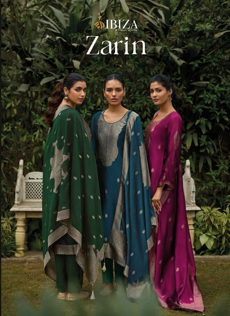 Zarin By Ibiza Banglory Silk Designer Salwar Kameez Wholesale Market Surat